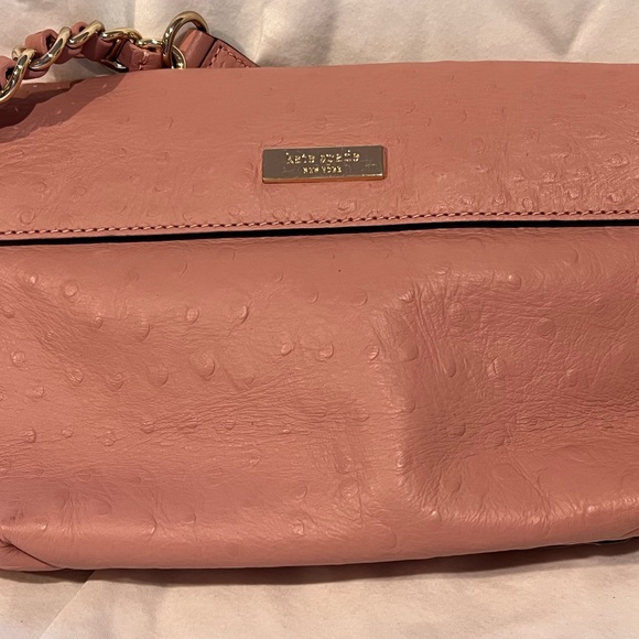Kate Spade dusty rose pouchette - perfect for Spring and Summer! Used once! - Picture 3 of 4